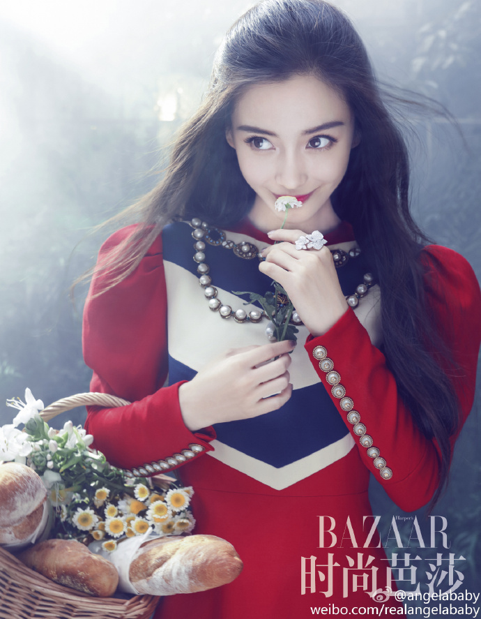 这么美的Angelababy，难怪黄教主会爱不释手